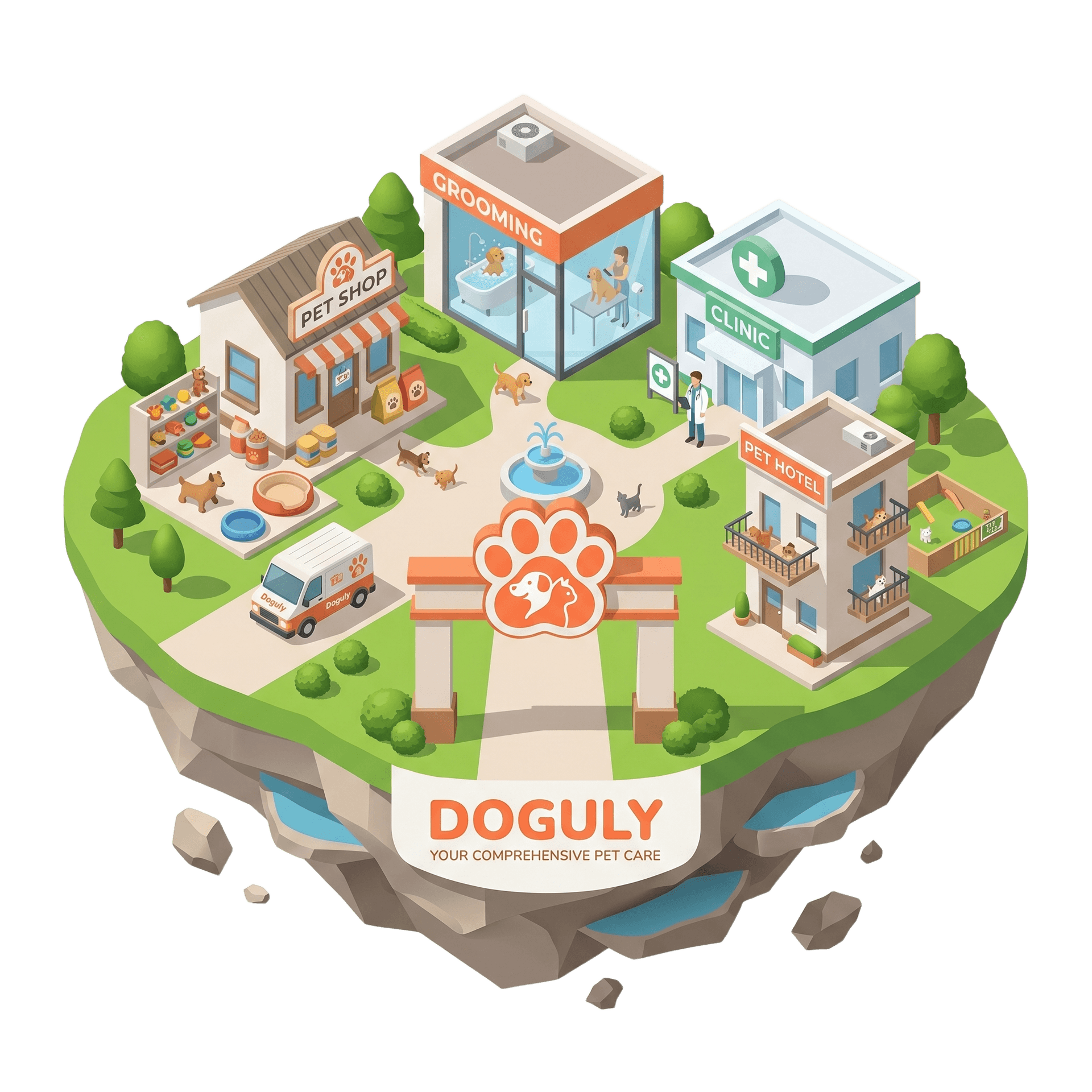Doguly pet ecosystem